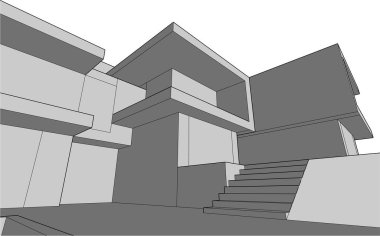 çizgili mimari duvar kağıdı, dijital arkaplan