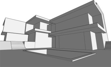 çizgili mimari duvar kağıdı, dijital arkaplan
