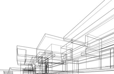 çizgili mimari duvar kağıdı, dijital arkaplan