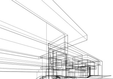 çizgili mimari duvar kağıdı, dijital arkaplan