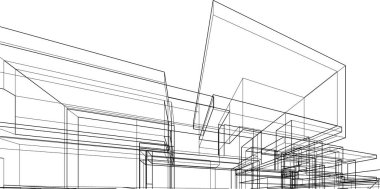 çizgili mimari duvar kağıdı, dijital arkaplan