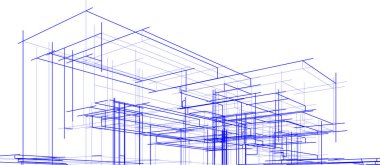 çizgili mimari duvar kağıdı, dijital arkaplan
