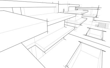 çizgili mimari duvar kağıdı, dijital arkaplan