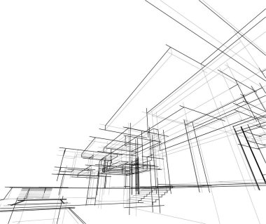 çizgili mimari duvar kağıdı, dijital arkaplan