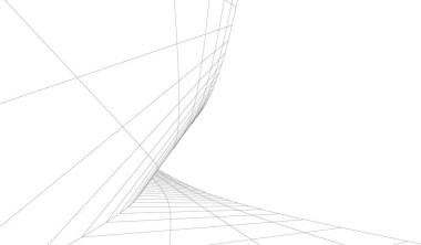 çizgili mimari duvar kağıdı, dijital arkaplan