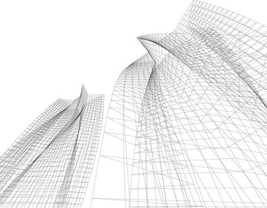 çizgili mimari duvar kağıdı, dijital arkaplan