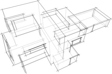 çizgili mimari duvar kağıdı, dijital arkaplan