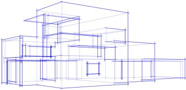 çizgili mimari duvar kağıdı, dijital arkaplan