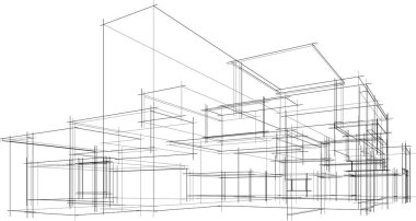 çizgili mimari duvar kağıdı, dijital arkaplan