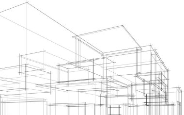 çizgili mimari duvar kağıdı, dijital arkaplan