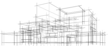 çizgili mimari duvar kağıdı, dijital arkaplan