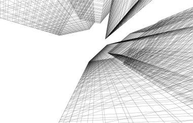 çizgili mimari duvar kağıdı, dijital arkaplan