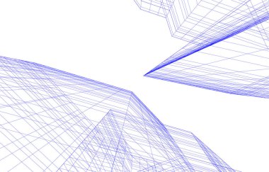 çizgili mimari duvar kağıdı, dijital arkaplan