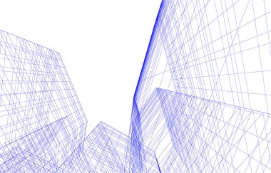 çizgili mimari duvar kağıdı, dijital arkaplan