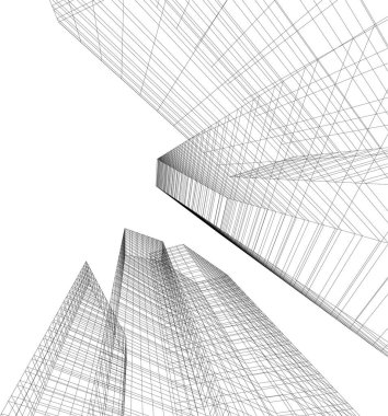 çizgili mimari duvar kağıdı, dijital arkaplan