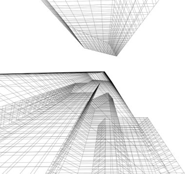 çizgili mimari duvar kağıdı, dijital arkaplan