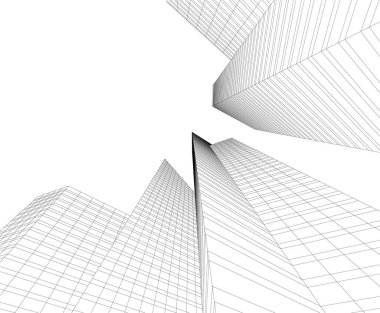 çizgili mimari duvar kağıdı, dijital arkaplan