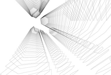 çizgili mimari duvar kağıdı, dijital arkaplan