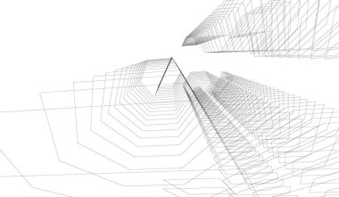 çizgili mimari duvar kağıdı, dijital arkaplan