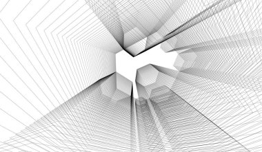 çizgili mimari duvar kağıdı, dijital arkaplan