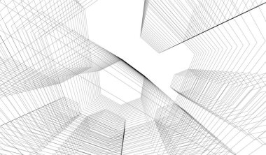 çizgili mimari duvar kağıdı, dijital arkaplan