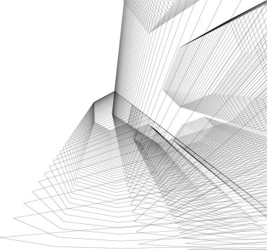çizgili mimari duvar kağıdı, dijital arkaplan