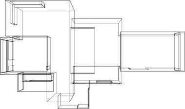 çizgili mimari duvar kağıdı, dijital arkaplan