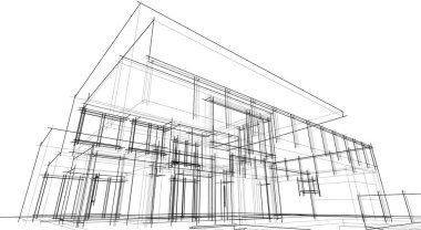 çizgili mimari duvar kağıdı, dijital arkaplan