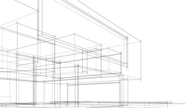 çizgili mimari duvar kağıdı, dijital arkaplan
