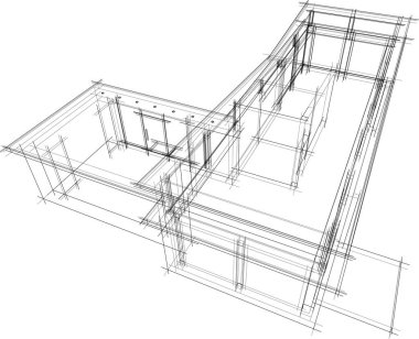 çizgili mimari duvar kağıdı, dijital arkaplan