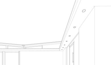 çizgili mimari duvar kağıdı, dijital arkaplan