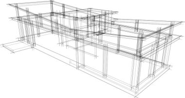 çizgili mimari duvar kağıdı, dijital arkaplan