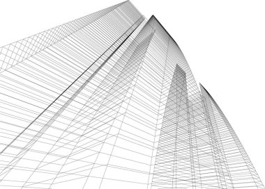 çizgili mimari duvar kağıdı, dijital arkaplan