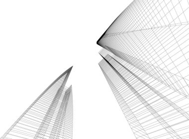 çizgili mimari duvar kağıdı, dijital arkaplan