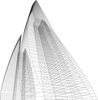 çizgili mimari duvar kağıdı, dijital arkaplan