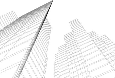 çizgili mimari duvar kağıdı, dijital arkaplan