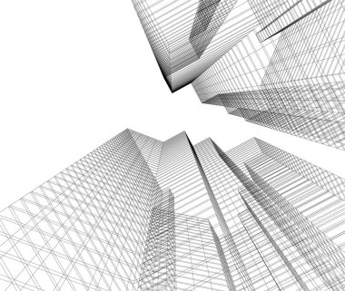 çizgili mimari duvar kağıdı, dijital arkaplan