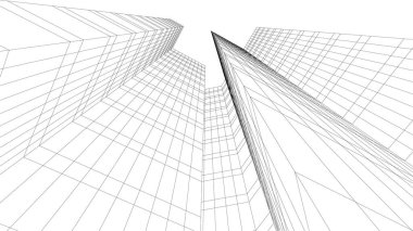 çizgili mimari duvar kağıdı, dijital arkaplan