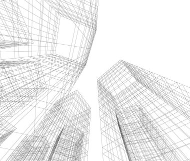 çizgili mimari duvar kağıdı, dijital arkaplan