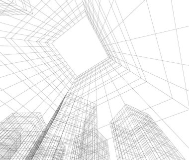çizgili mimari duvar kağıdı, dijital arkaplan