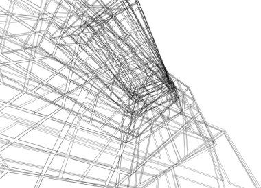 çizgili mimari duvar kağıdı, dijital arkaplan