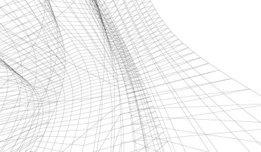 çizgili mimari duvar kağıdı, dijital arkaplan