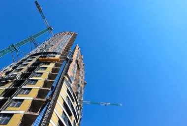 mimari kentsel çekim, kyiv, ukraine