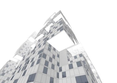 modern mimari duvar kağıdı, dijital arkaplan