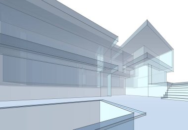 modern mimari duvar kağıdı, dijital arkaplan