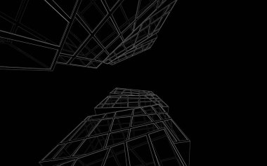 çizgili mimari duvar kağıdı, dijital arkaplan