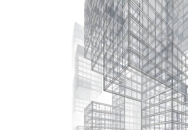 modern mimari duvar kağıdı, dijital arkaplan