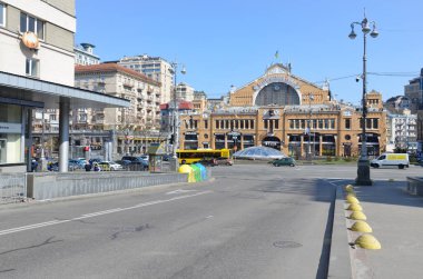 Kyiv şehir sokak manzarası