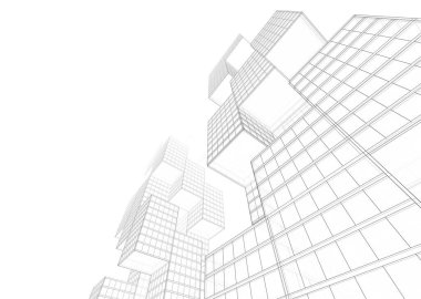 modern mimari duvar kağıdı, dijital arkaplan