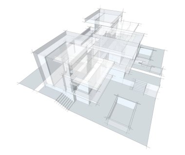 çizgili mimari duvar kağıdı, dijital arkaplan